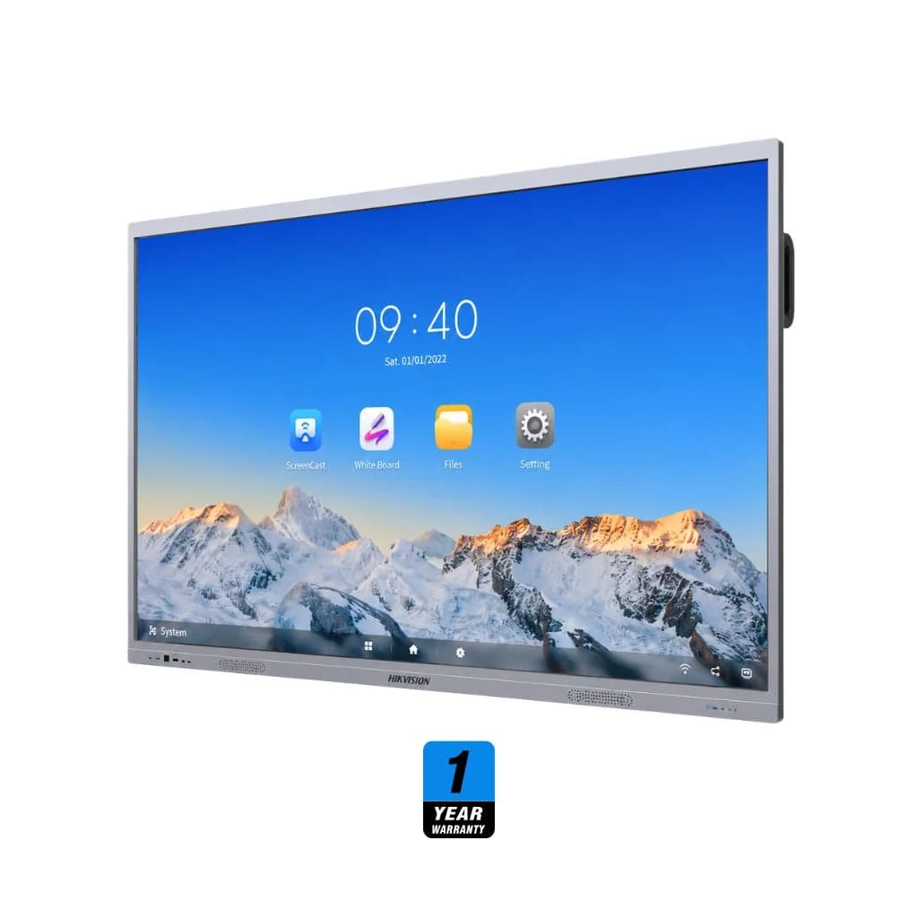 Hikvision 86-Inch 4K UHD Smart Interactive Whiteboard, Android 14.0, RAM 8GB, Storage 128GB — thumbnail 2 of 6