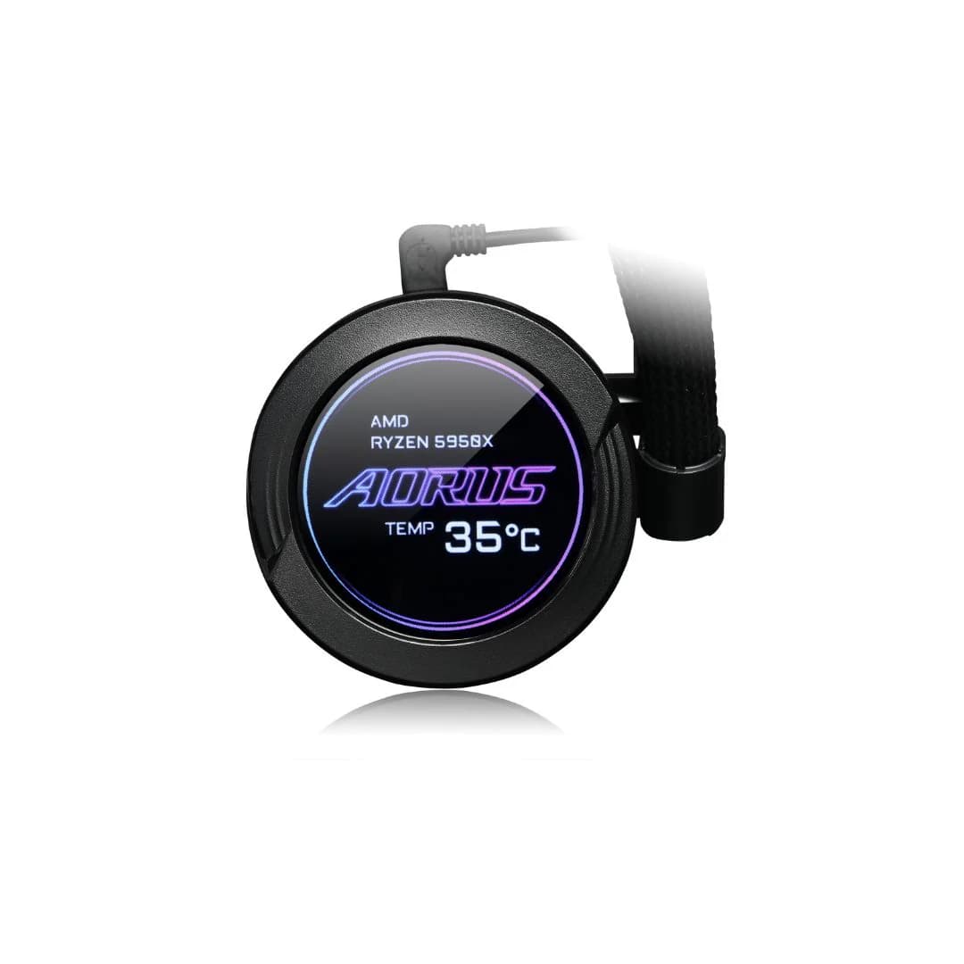 GIGABYTE AORUS WATERFORCE X II 360 LCD - Black — thumbnail 2 of 4