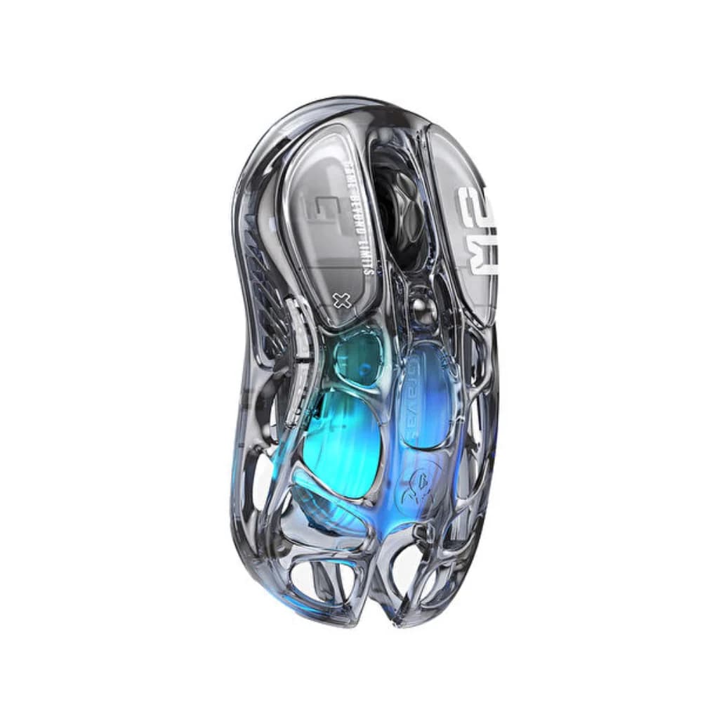 GravaStar Mercury M2 Wireless Gaming Mouse - Transparent Black — thumbnail 2 of 4