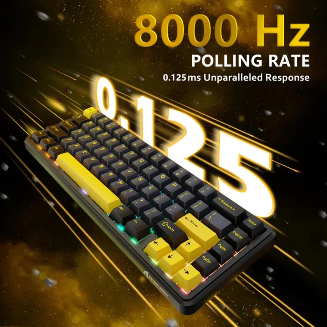 ATTACK SHARK X65 Magnetic Mechanical Keyboard - Starry Night — thumbnail 4 of 4