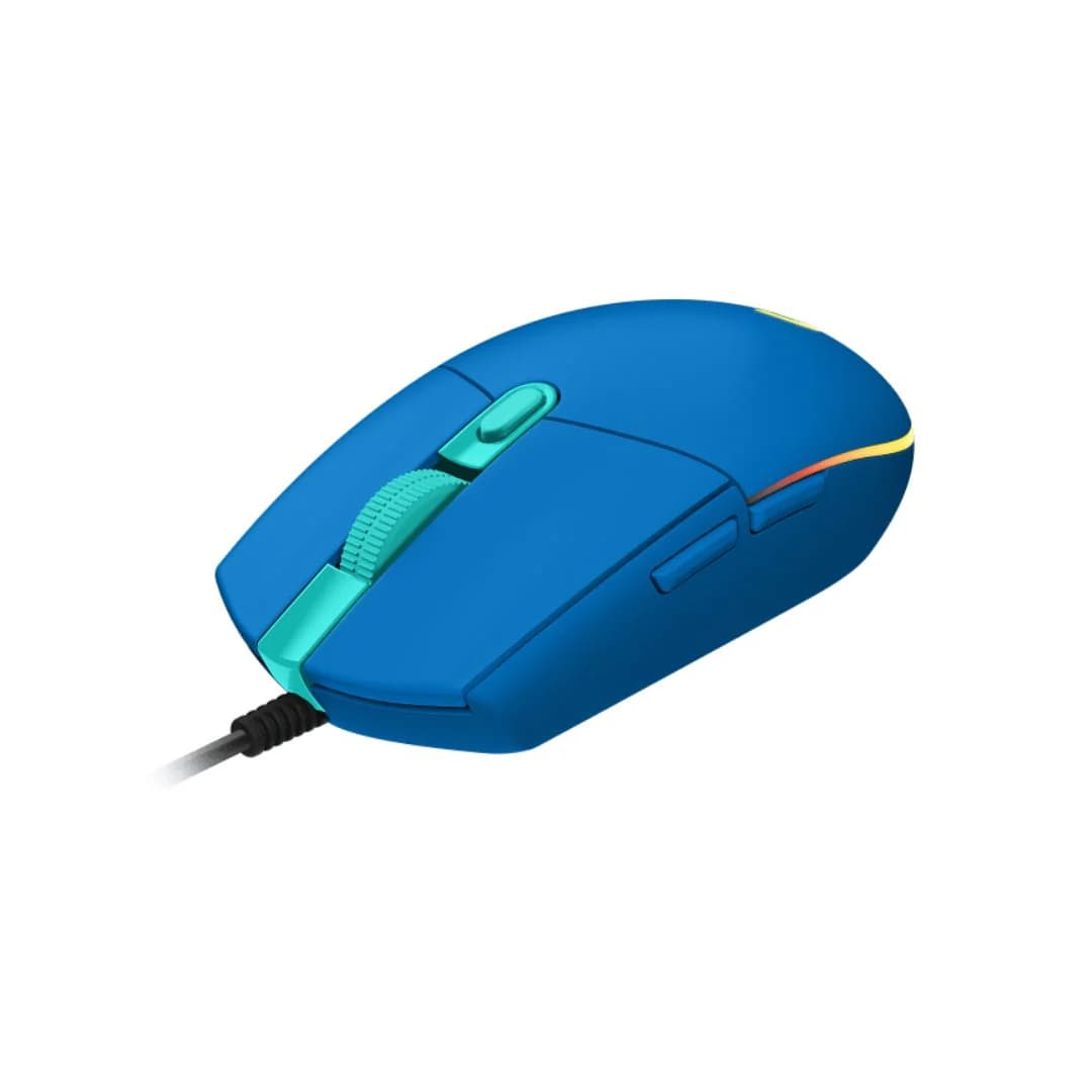 Logitech G203 Blue Wired Gaming Mouse — thumbnail 3 of 4