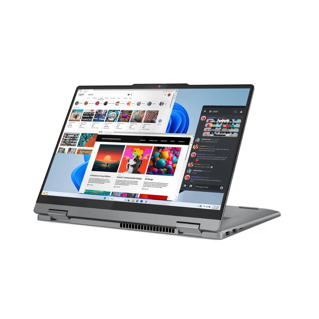 Lenovo IdeaPad 5 2-in-1, Intel® UHD Graphics, Intel Core i7-13620H, RAM 16GB, SSD 512GB, 14.0 Inch WUXGA OLED Touch, Luna Gery — thumbnail 3 of 7
