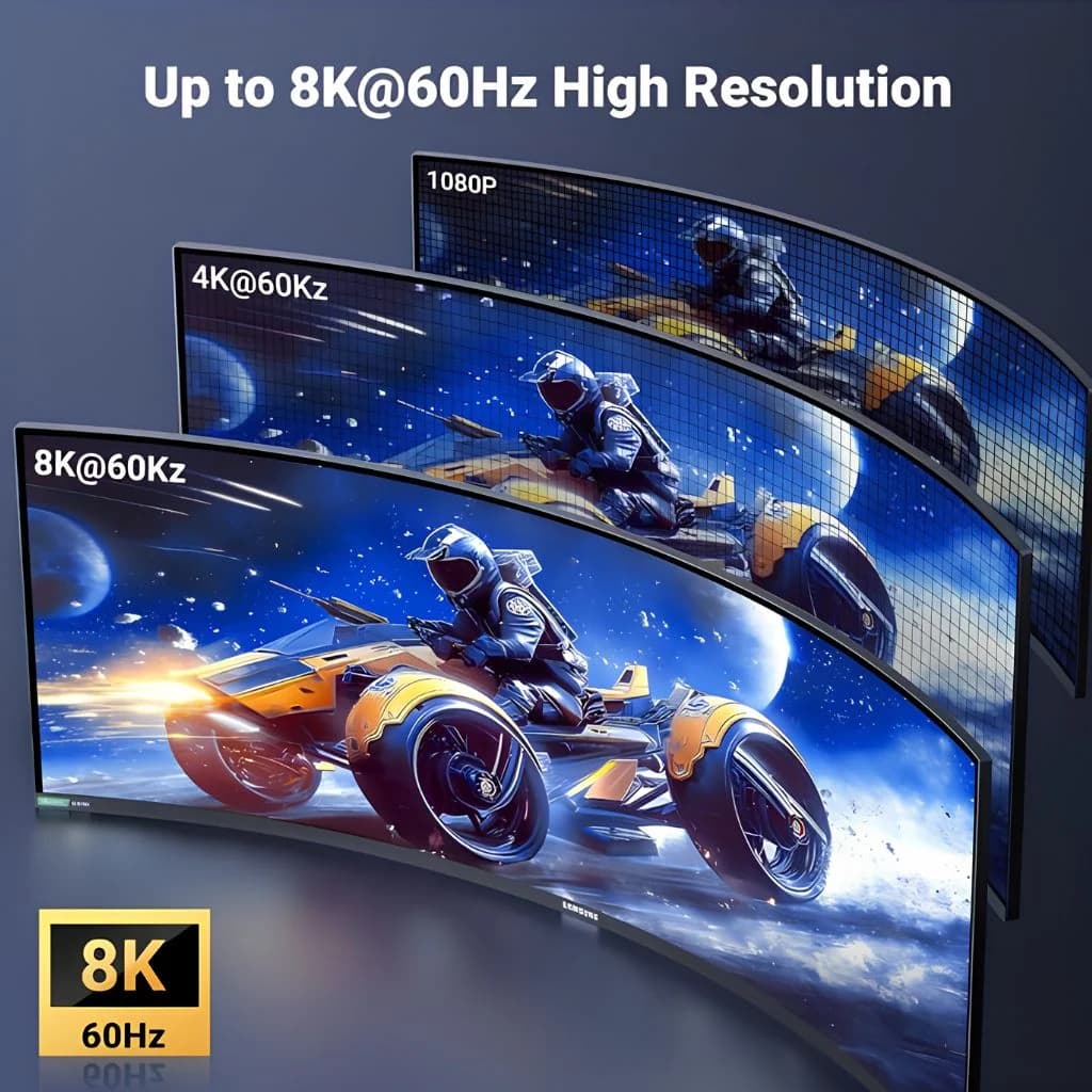 UGREEN 8K@60Hz Micro HDMI to HDMI Cable UG-15516 - 1M — thumbnail 3 of 4