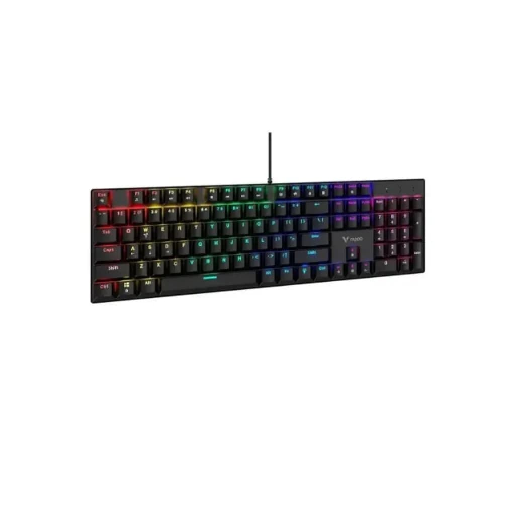Rapoo GK500 Wired Mechanical Gaming Keyboard - Black — thumbnail 2 of 3