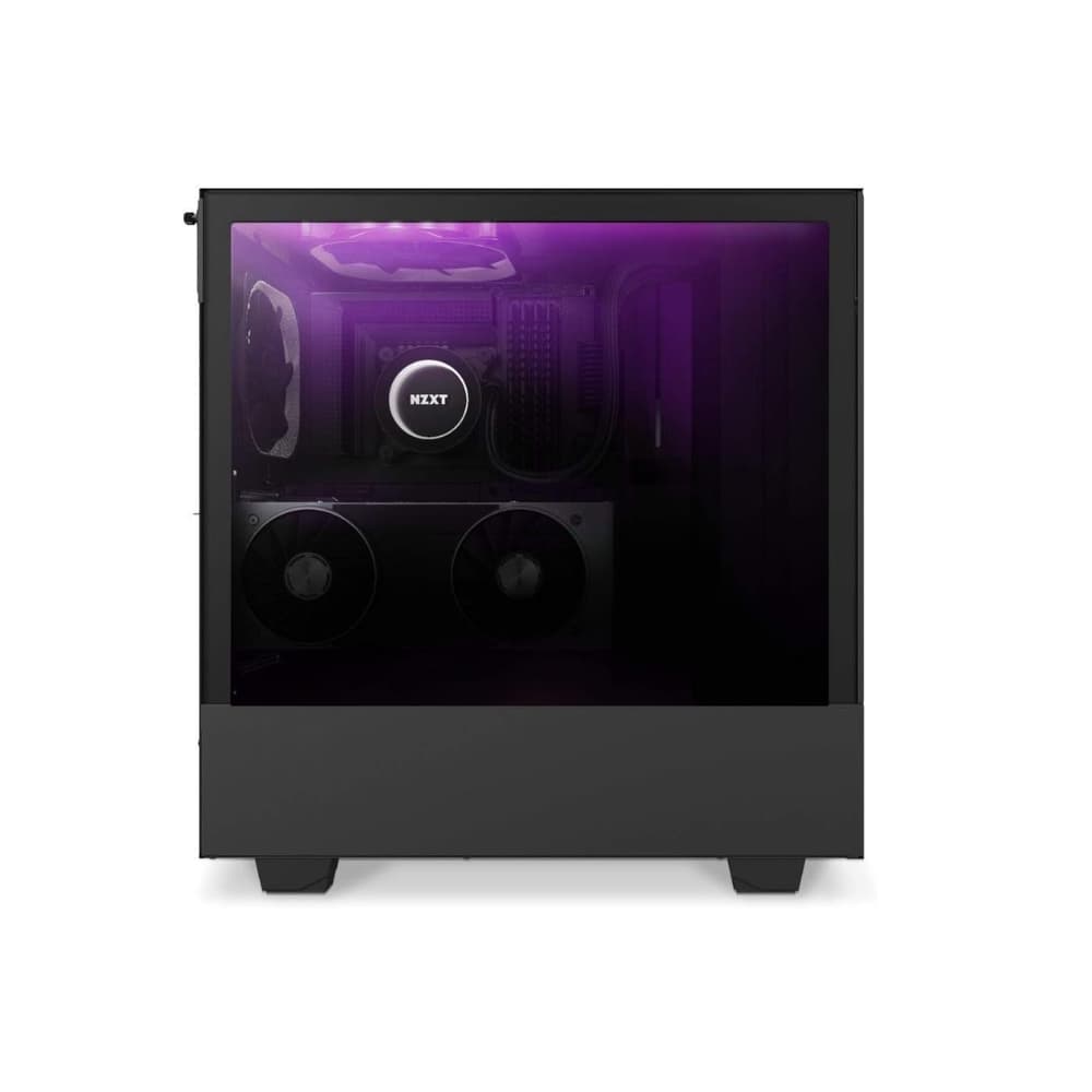 NZXT H510 ELITE  TEMPERED GLASS BLACK CASE — thumbnail 3 of 7