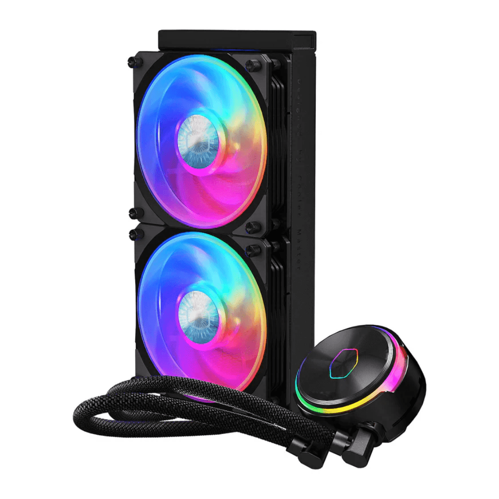 COOLER MASTER MasterLiquid PL240 Flux RGB – Black — thumbnail 2 of 2