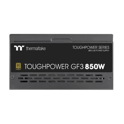 Thermaltake Toughpower GF3 850 W Gold – ATX 3.0, PCIe 5.0-Ready (12VHPWR), 80 PLUS Gold, Full Modular, Smart Zero Fan — thumbnail 5 of 6