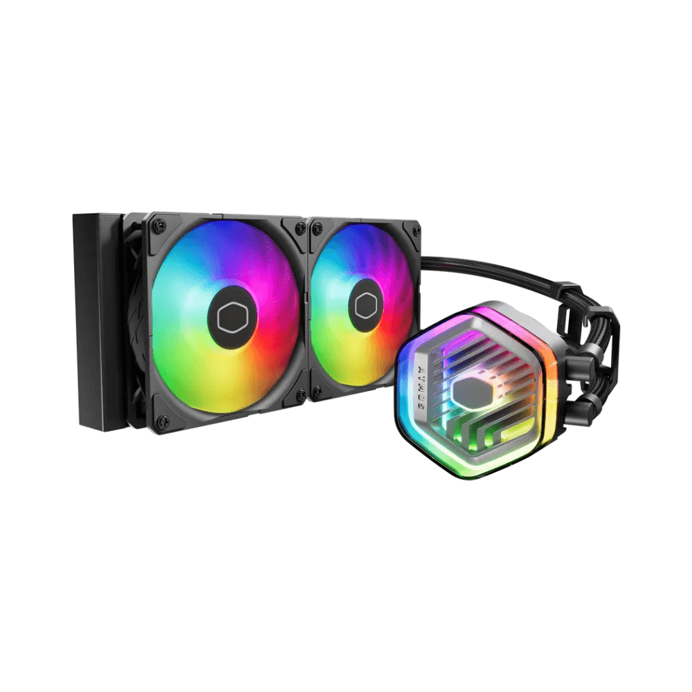 COOLER MASTER MasterLiquid 240 Atmos ARGB – Black