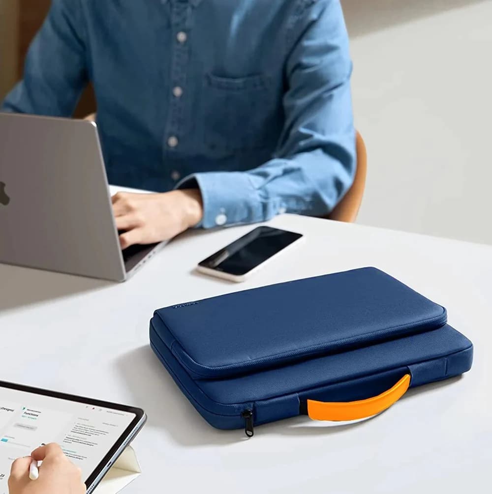 BAG Tomtoc Defender A14 Laptop Shoulder Bag 14 inch - Blue — thumbnail 2 of 5