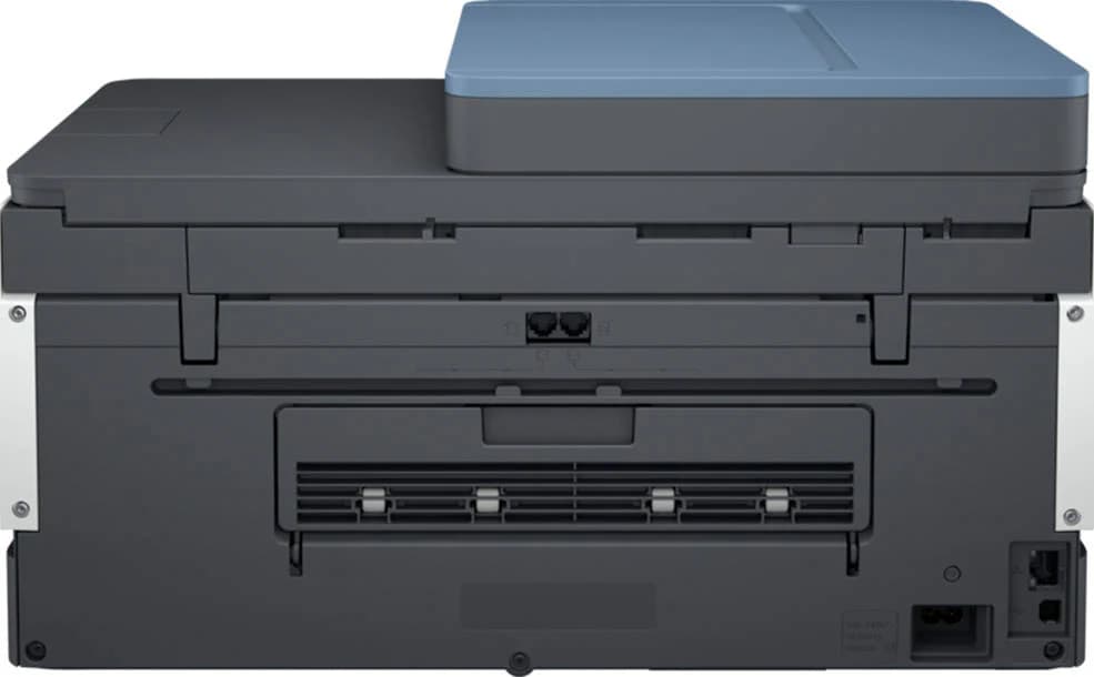 HP Smart Tank 795 All-In-One Printer, Print / Copy / Scan / Fax / ADF, Wireless Functions, Up To 15ppm Print Speed, 1200 DPI, 250 Sheets Input Capacity, Bluetooth & Wi-Fi Connectivity, Blue — thumbnail 3 of 5