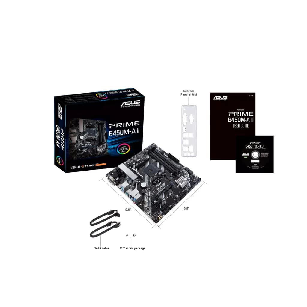 AMD Ryzen 5 5500 & ASUS PRIME B450M-A II Bundle — thumbnail 3 of 4