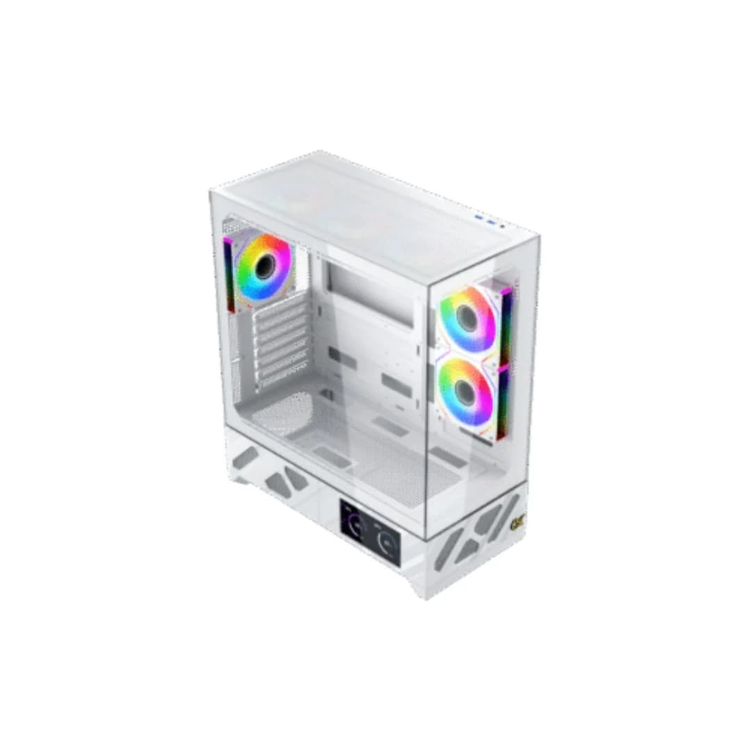 Xigmatek Alphard Pro Arctic Mid Tower Case - White — thumbnail 2 of 3