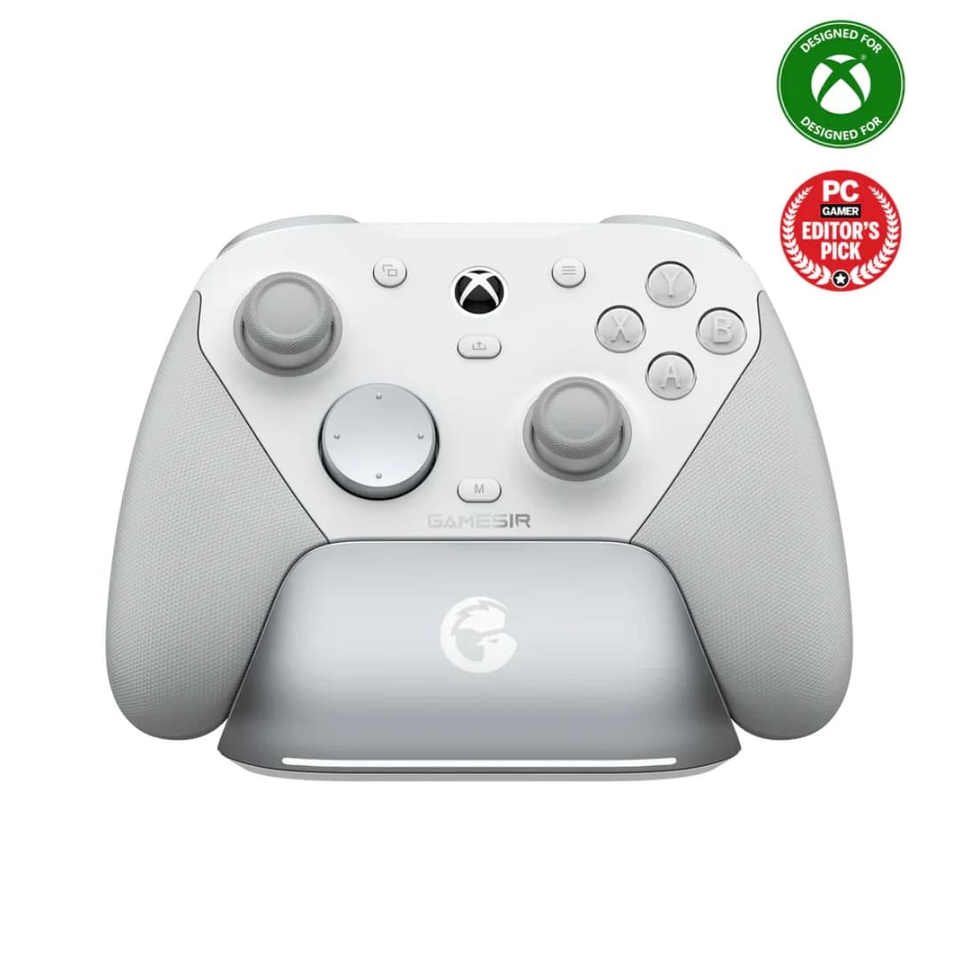 GameSir G7 Pro Tri-Mode Xbox Wired, PC & Mobile Wireless Controller - White