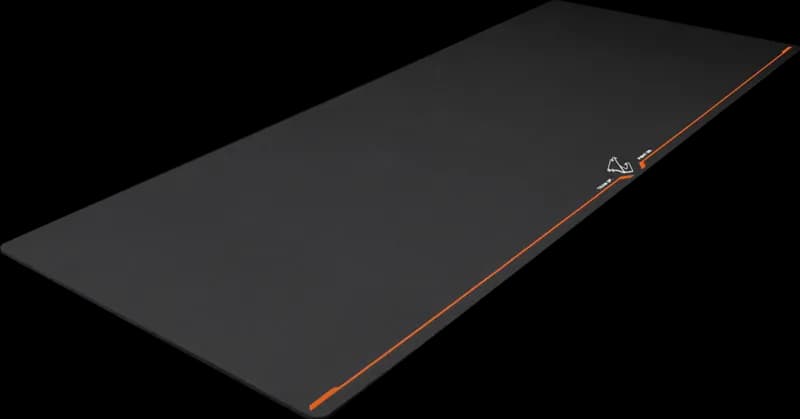 GIGABYTE Extended Gaming Mouse Pad — Large Size, Anti-Slip Rubber Base, Smooth Surface for Precision Tracking, Water-Resistant, Durable Construction — thumbnail 3 of 6
