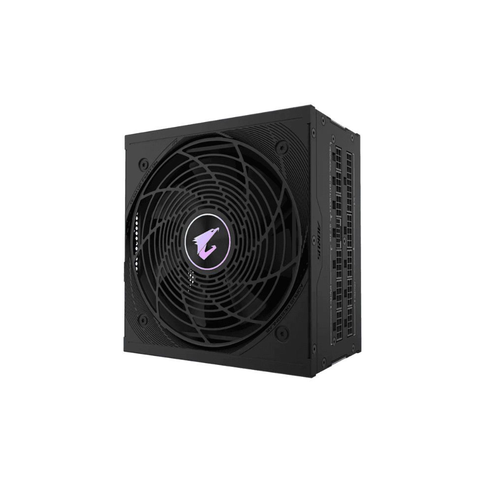 GIGABYTE AORUS ELITE GP-AE1000PM 80+ PLUSE PLATINUM BLACK Power Supply — thumbnail 2 of 3