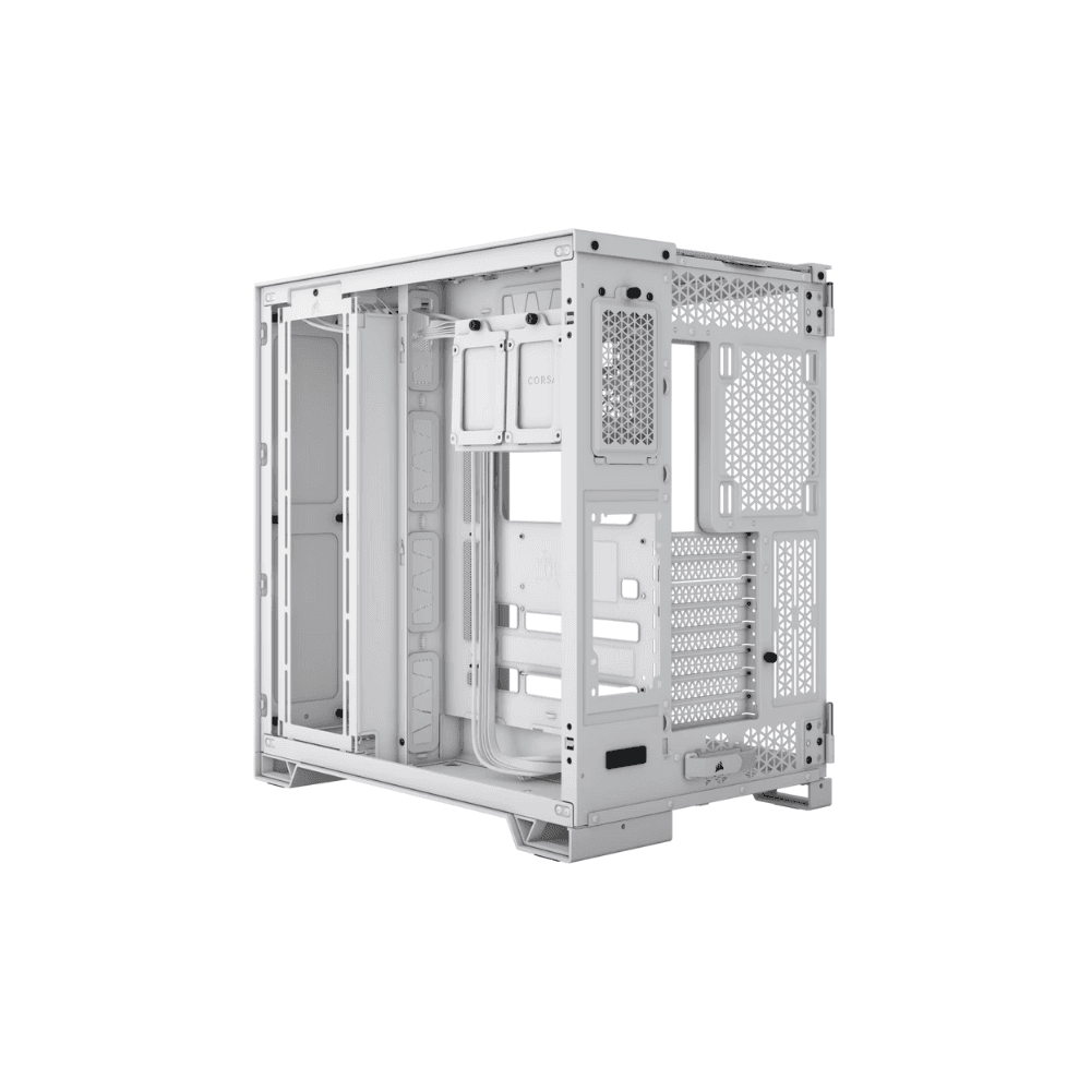CORSAIR 6500D AIRFLOW TEMPERED GLASS MT CASE WHITE — thumbnail 3 of 8