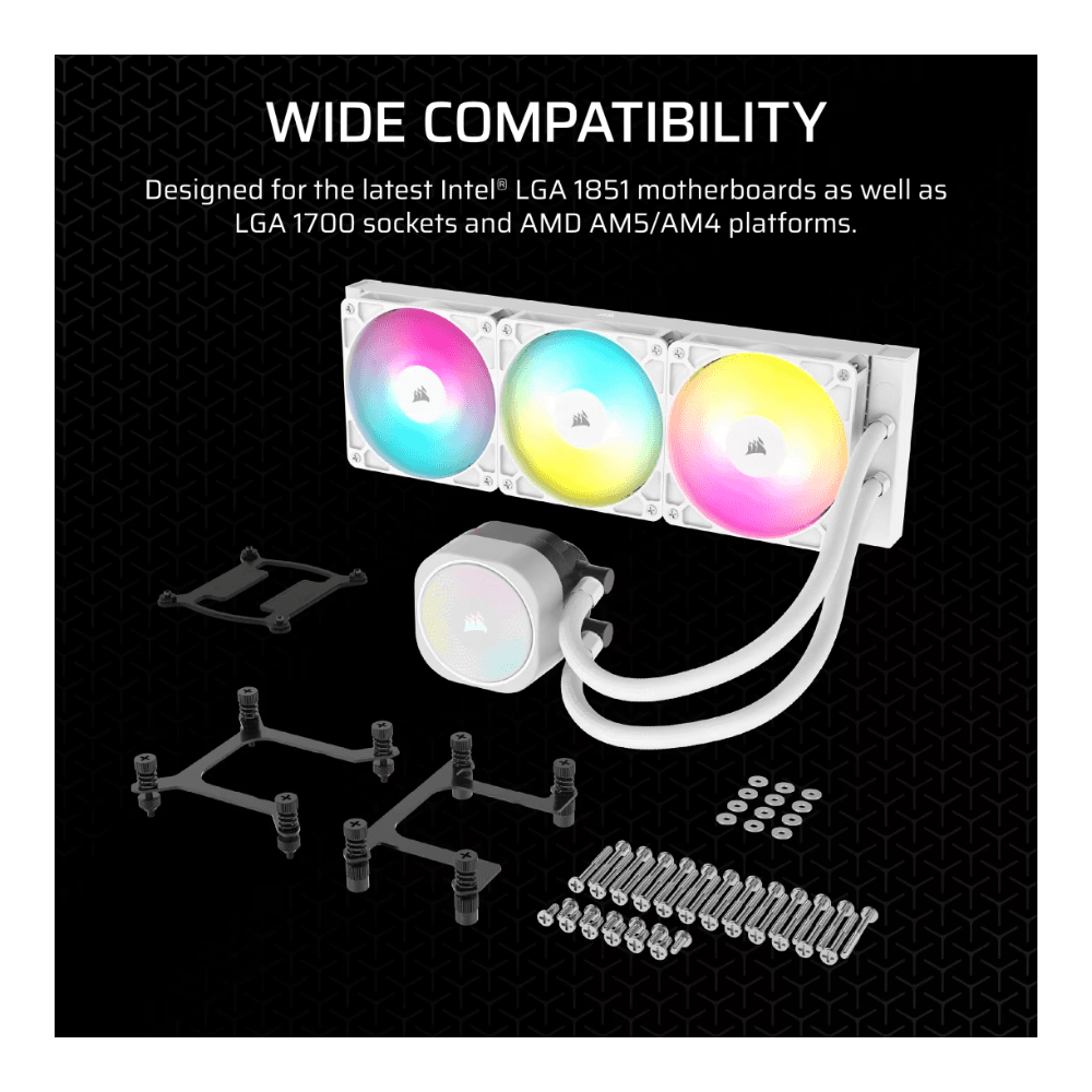 CORSAIR NAUTILUS 360 RS ARGB – White — thumbnail 3 of 3
