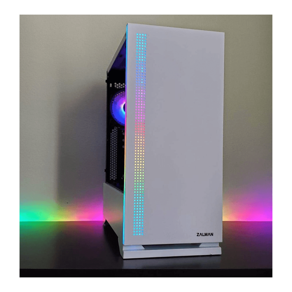 ZALMAN S5 BLACK – ATX Mid-Tower Gaming PC Case