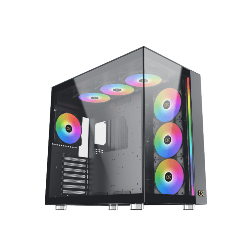 XIGMATEK AQUA ULTRA AIR – E-ATX PC Case – Black