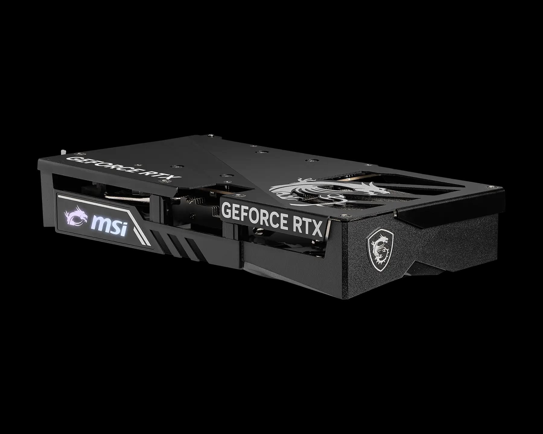 MSI GeForce RTX 5060 8G GAMING OC V1 Graphics Card , 8GB GDDR7 , 128-bit , 3840 CUDA Cores | 2587MHz Boost , PCIe 5.0 , TWIN FROZR 10 , DLSS 4.5 , 3× DisplayPort 2.1b + HDMI 2.1b , 8K Support — thumbnail 4 of 5