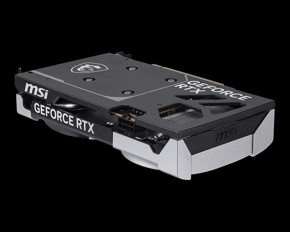 MSI RTX 5050 Ventus 2X OC 8GB Gaming Graphics Card – Dual Fan Cooling, PCIe 5.0, DLSS 4, Ray Tracing, 8K Support — thumbnail 4 of 5