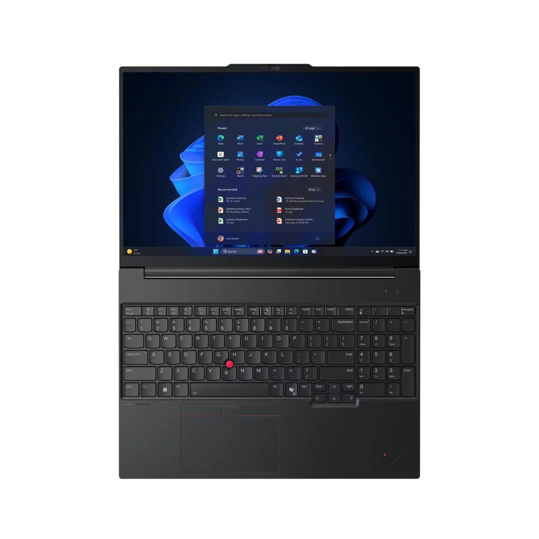 Lenovo ThinkPad E16 - (5NGR) Ultra 7-255H, 16GB, 512GB, Intel® Graphics, 16 Inch WUXGA IPS, Black — thumbnail 3 of 5