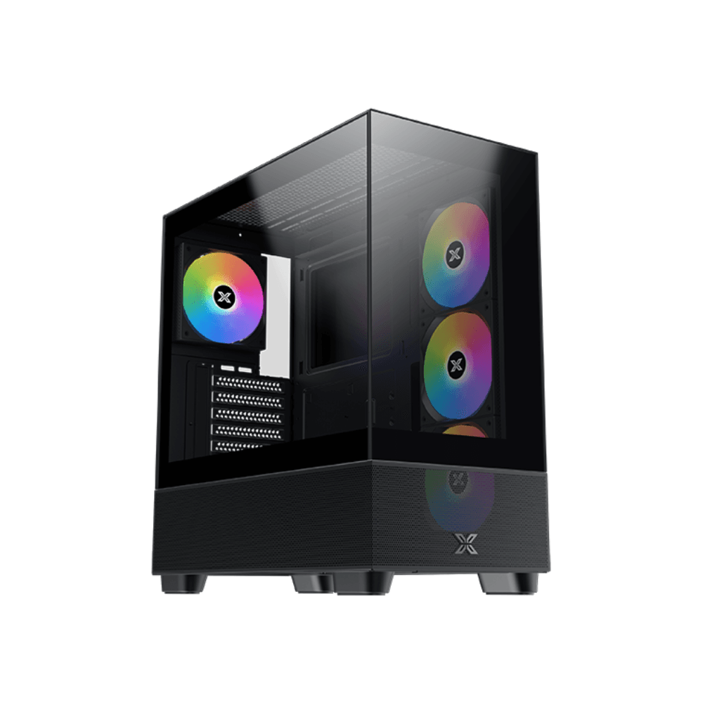 XIGMATEK ENDORPHIN AIR V2 – E-ATX Mid-Tower PC Case – Black