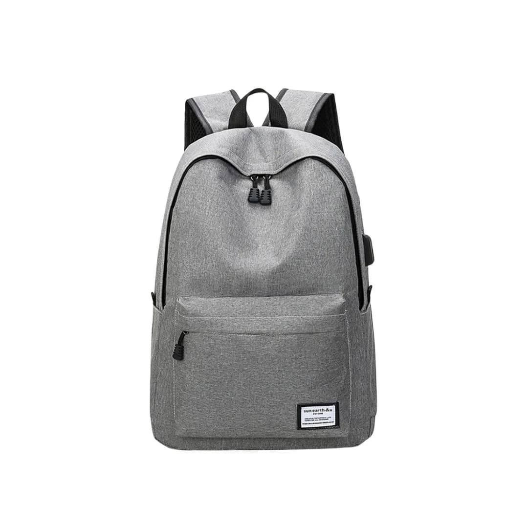 BAG Raptor Business Travel Bag USB 15.6 Backpack - Gray