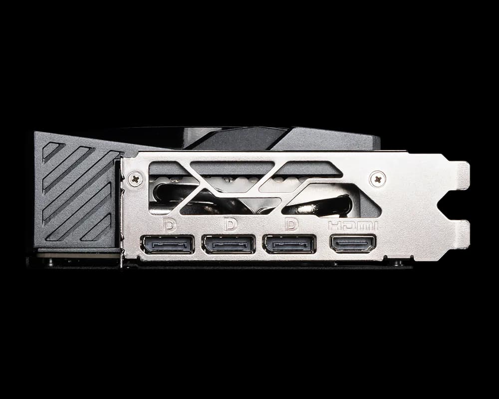 MSI GeForce RTX 5080 16G GAMING TRIO OC Graphics Card , 16GB GDDR7 , 256-bit , 10752 CUDA Cores , 2700MHz Boost , PCIe 5.0 , 3× DisplayPort 2.1b + HDMI 2.1b , 8K Support — thumbnail 5 of 7