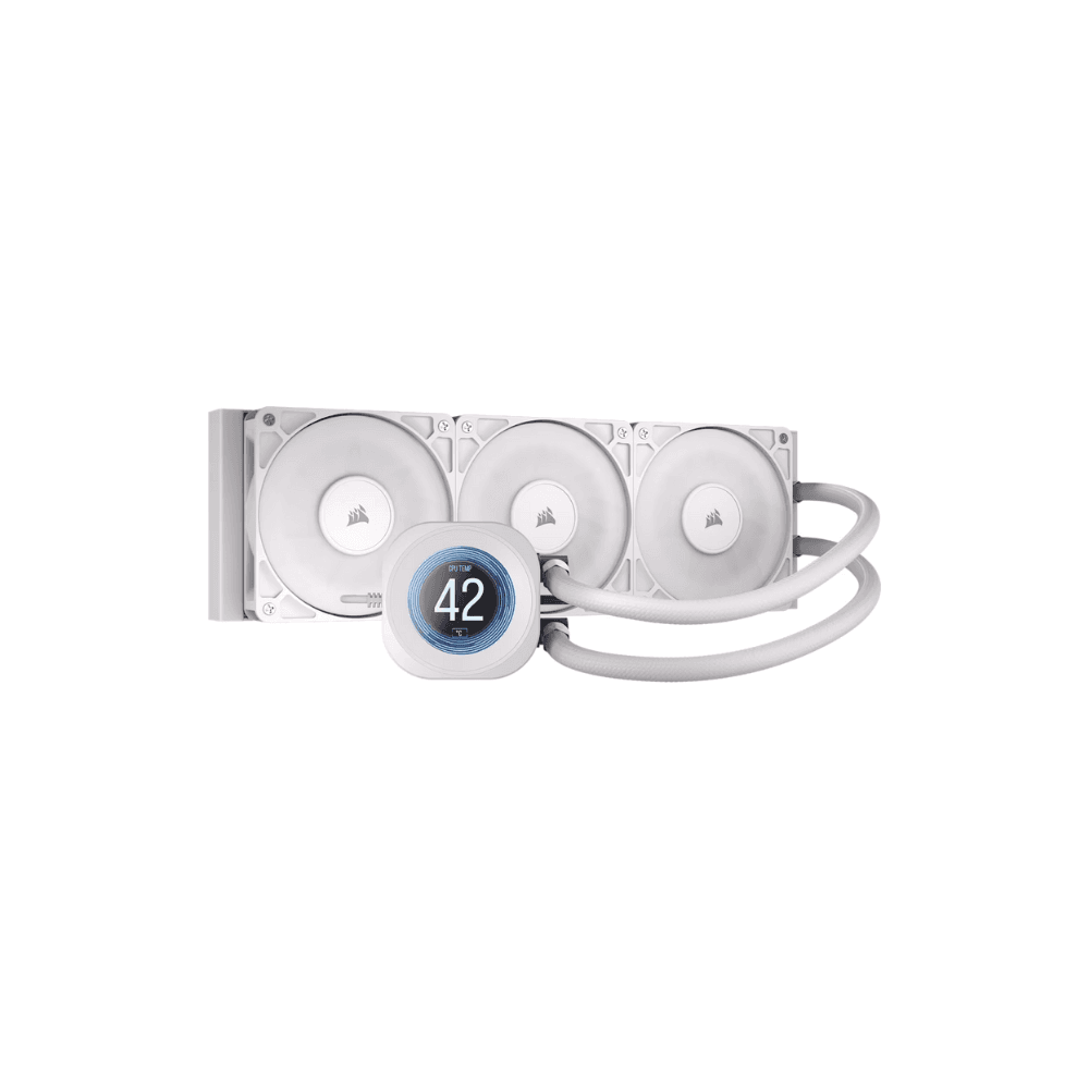 CORSAIR NAUTILUS RS 360 LCD – White — thumbnail 2 of 2