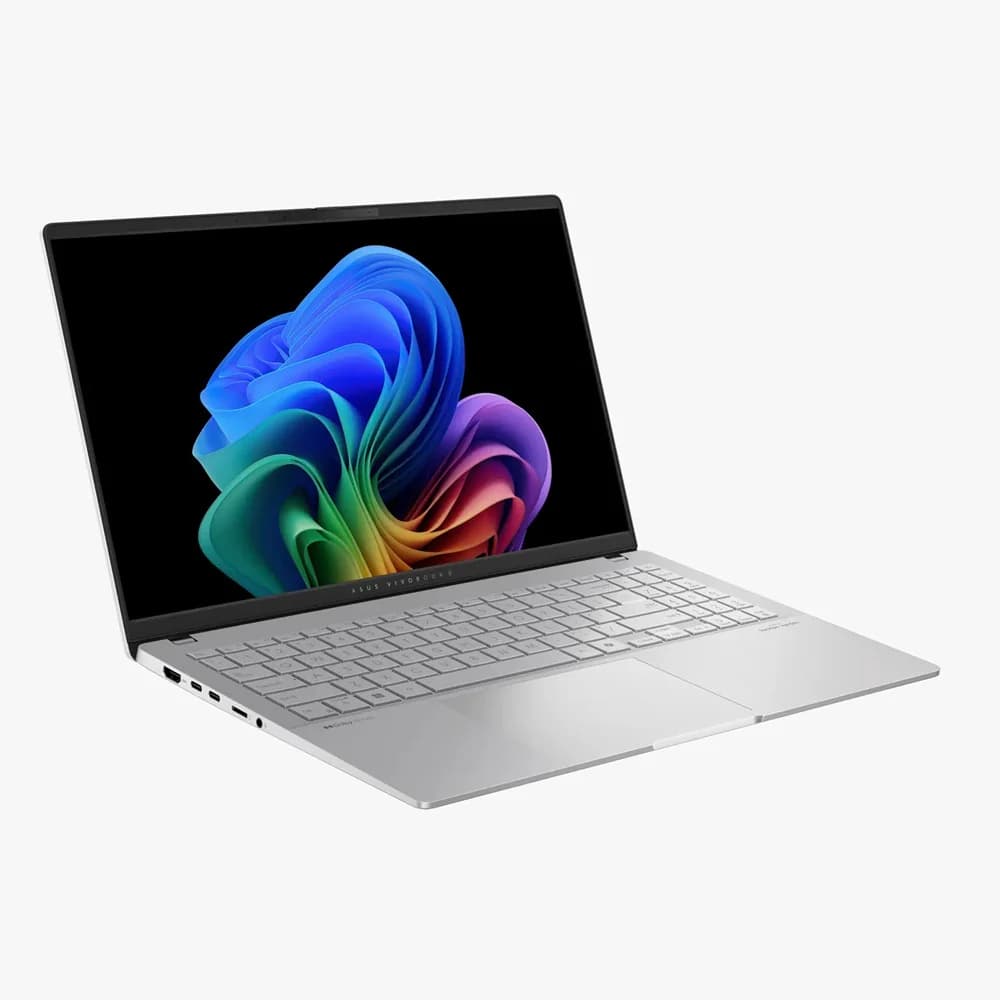 Asus Vivobook S 15 K5507QA-MA048W, Snapdragon X Plus, RAM 16GB, 1TB SSD, Qualcomm® Adreno™, 15.6 3K OLED 120Hz, Cool Silver — thumbnail 2 of 7