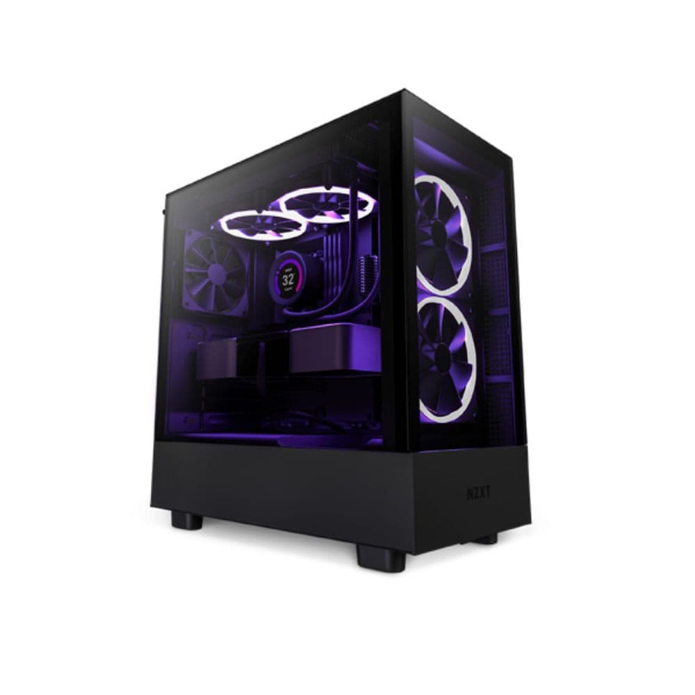 NZXT H5 ELITE (2023) ATX Mid-Tower Case – Black