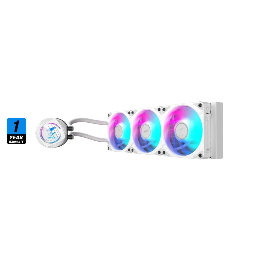 GIGABYTE AORUS WATERFORCE II 360 ICE - White — thumbnail 3 of 4
