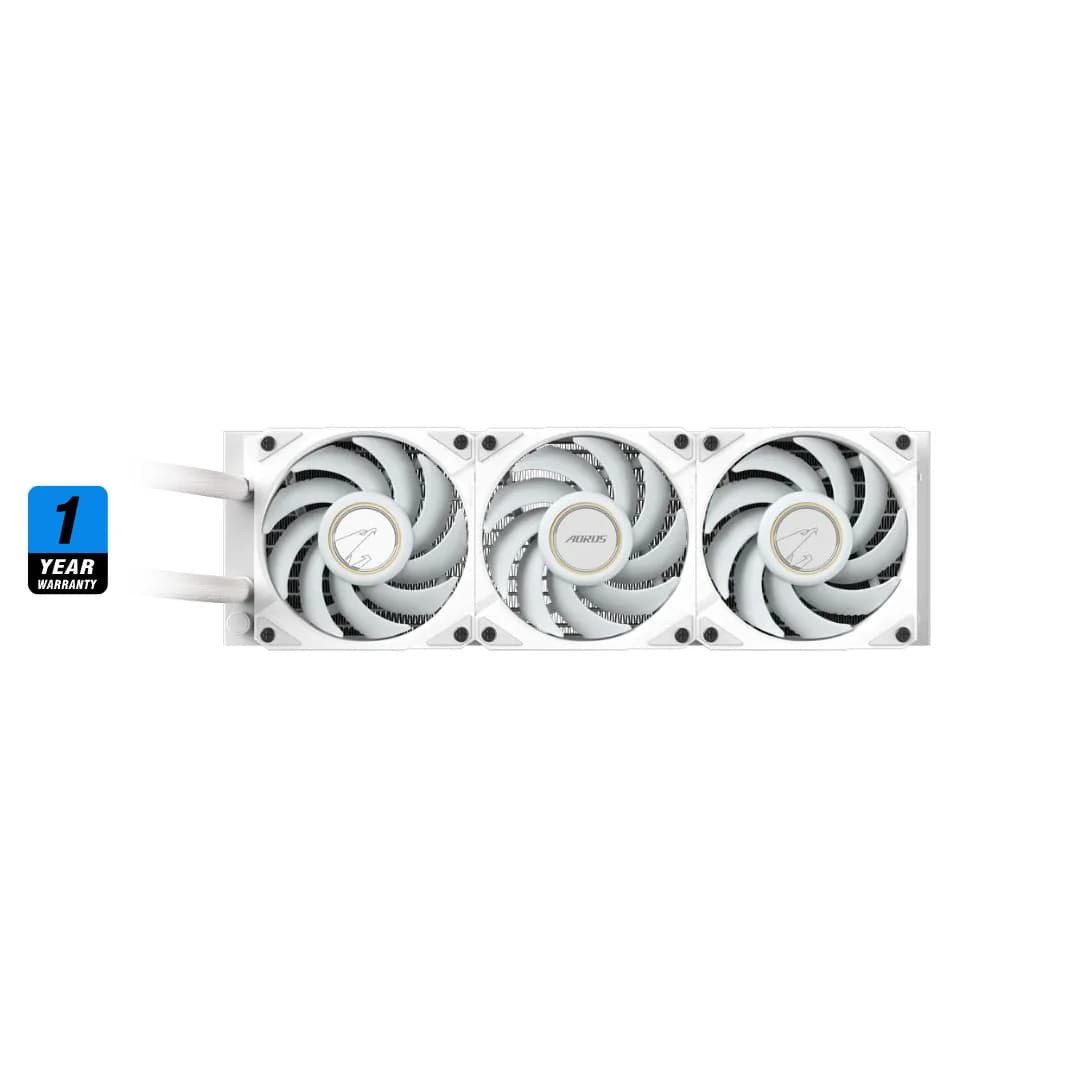 GIGABYTE AORUS WATERFORCE X II 360 ICE LCD - White — thumbnail 4 of 4