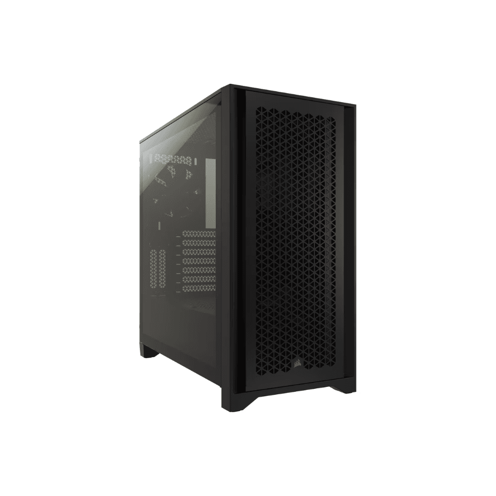 CORSAIR ICUE 4000D TOWER TEMPERED GLASS RGB CASE BLACK