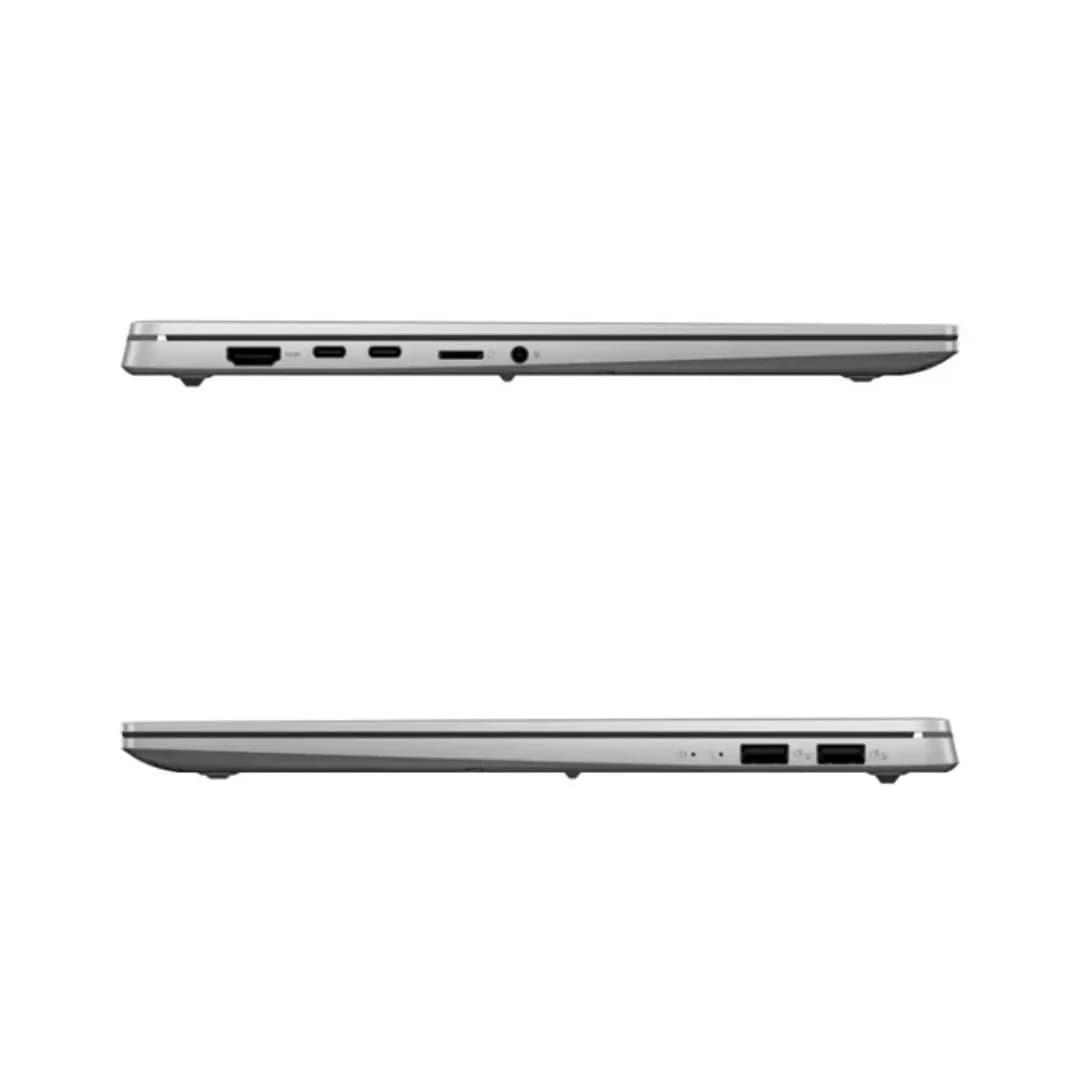 ASUS Vivobook S 15 OLED S5507QA-MA049W, Snapdragon X Elite, RAM 32GB, 1TB SSD, Qualcomm Adreno, 15.6 Inch 3K OLED 120Hz, Cool Silver — thumbnail 4 of 5