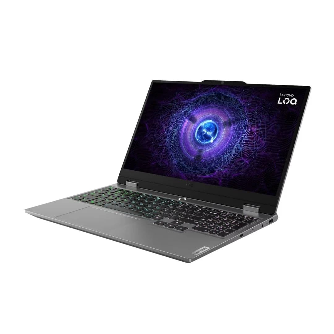 Lenovo LOQ 15IRX9 - (71PS) Intel Core i7-13650HX, RAM 16GB, SSD 512GB, RTX 4050 6GB, 15.6 Inch Inch FHD IPS 144Hz, Luna Grey — thumbnail 3 of 5