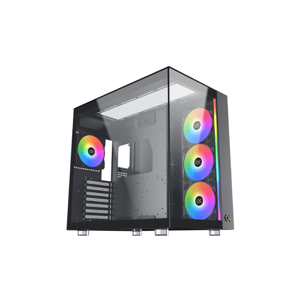 XIGMATEK AQUA ULTRA – E-ATX PC Case – Black