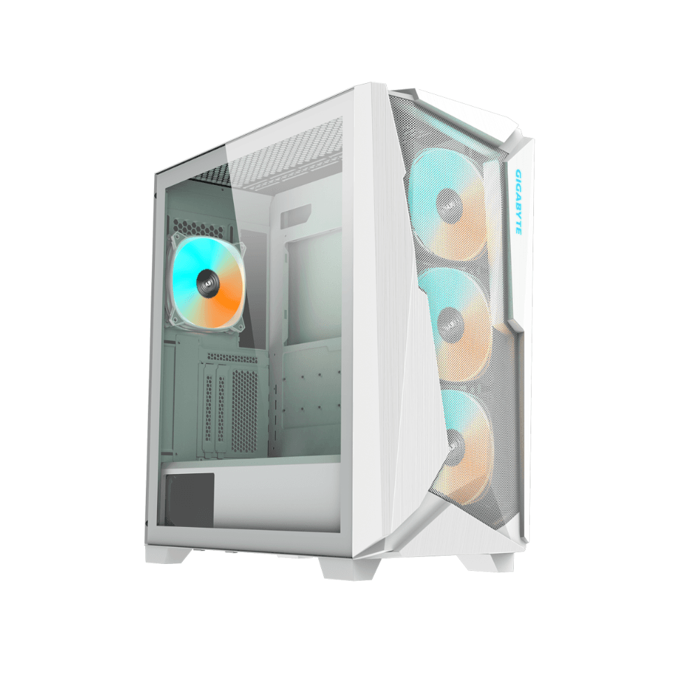 CASE GIGABYTE C301GW V2 ATX GLASS WHITE — thumbnail 3 of 7