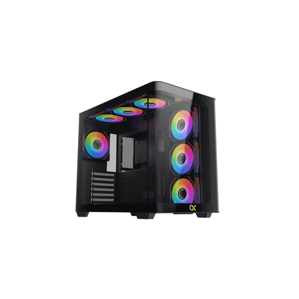 XIGMATEK PANO – E-ATX Mid-Tower PC Case – Black