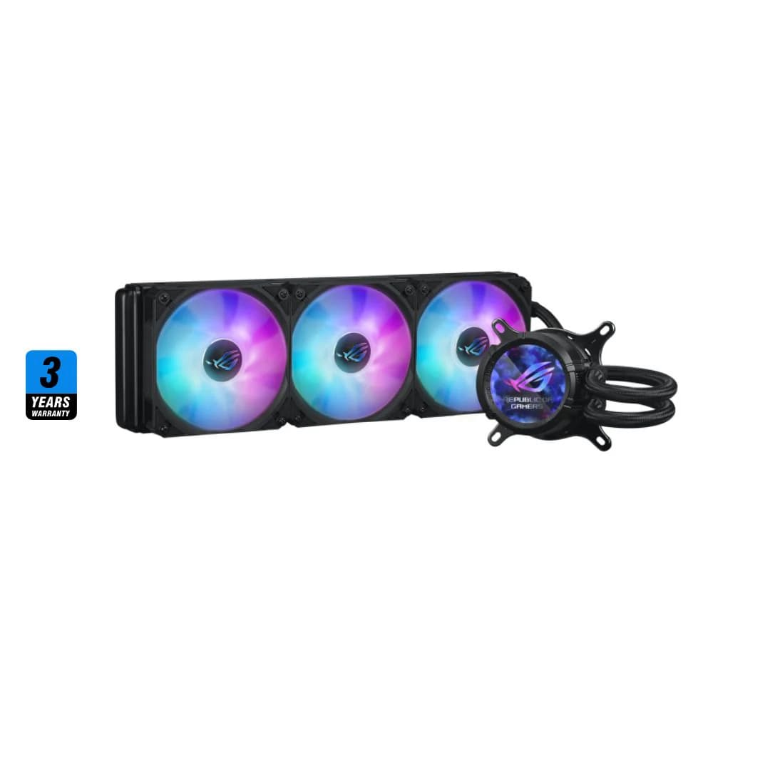 ASUS ROG STRIX LC III 360 ARGB Black, LCD — thumbnail 2 of 7