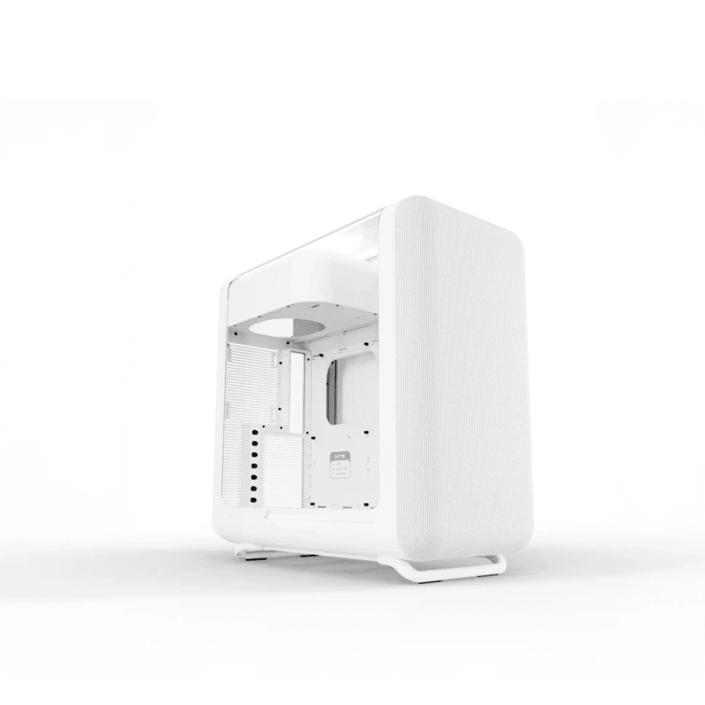 HYTE X50 TEMPERED GLASS SIDE PANAL MID TOWER CASE – SNOW WHIET