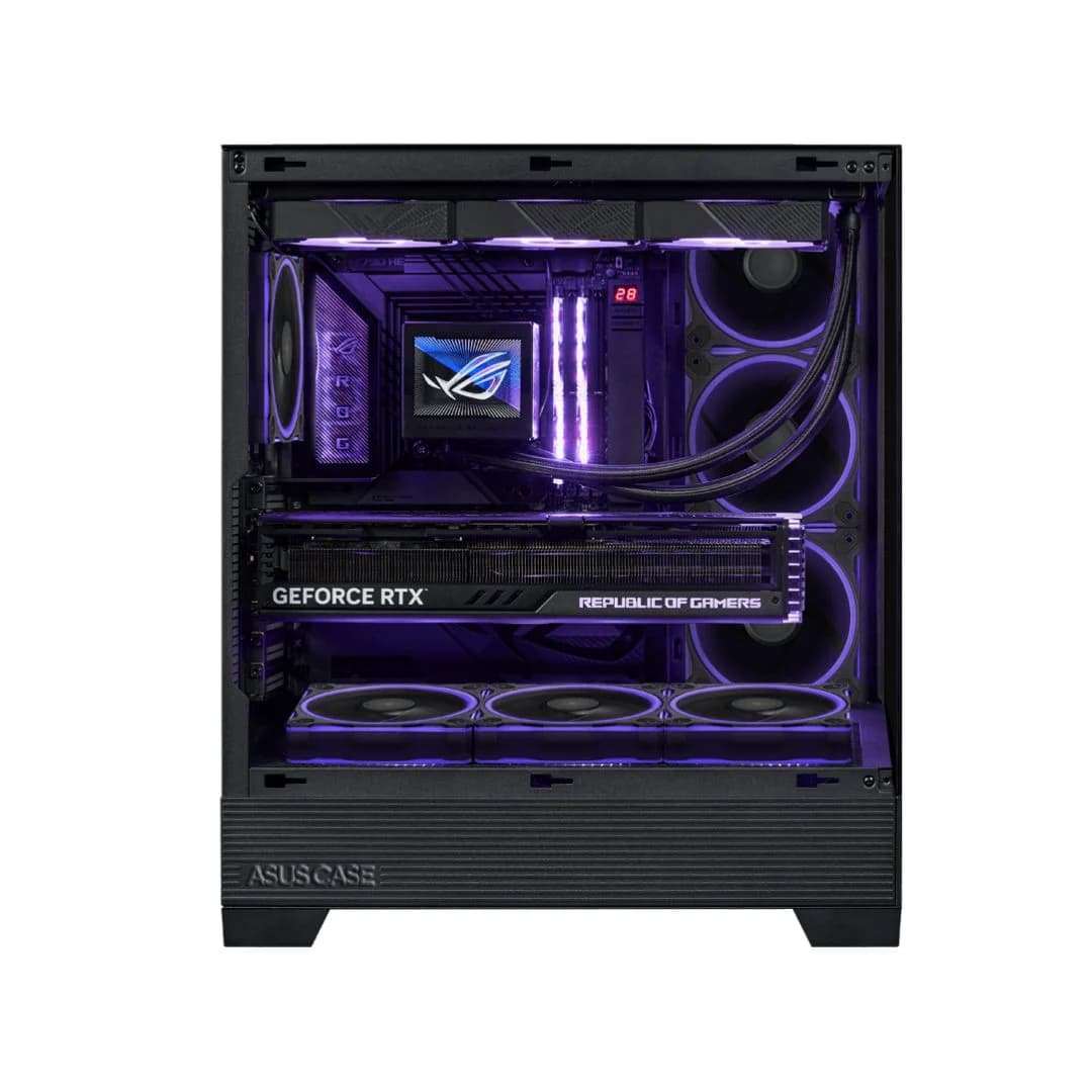 ASUS A31 PLUS Case , 4 Fan ARGB - Black — thumbnail 2 of 5