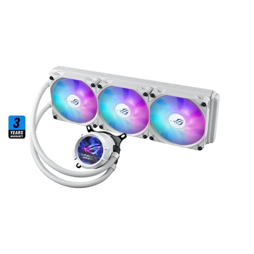 ASUS ROG Strix LC III 360 ARGB White, LCD — thumbnail 3 of 7