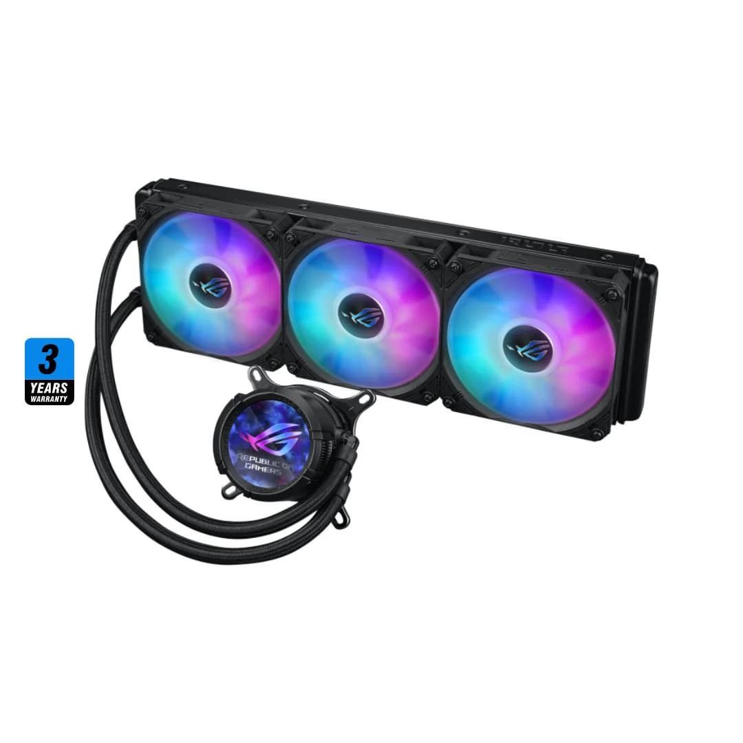 ASUS ROG STRIX LC III 360 ARGB Black, LCD — thumbnail 3 of 7