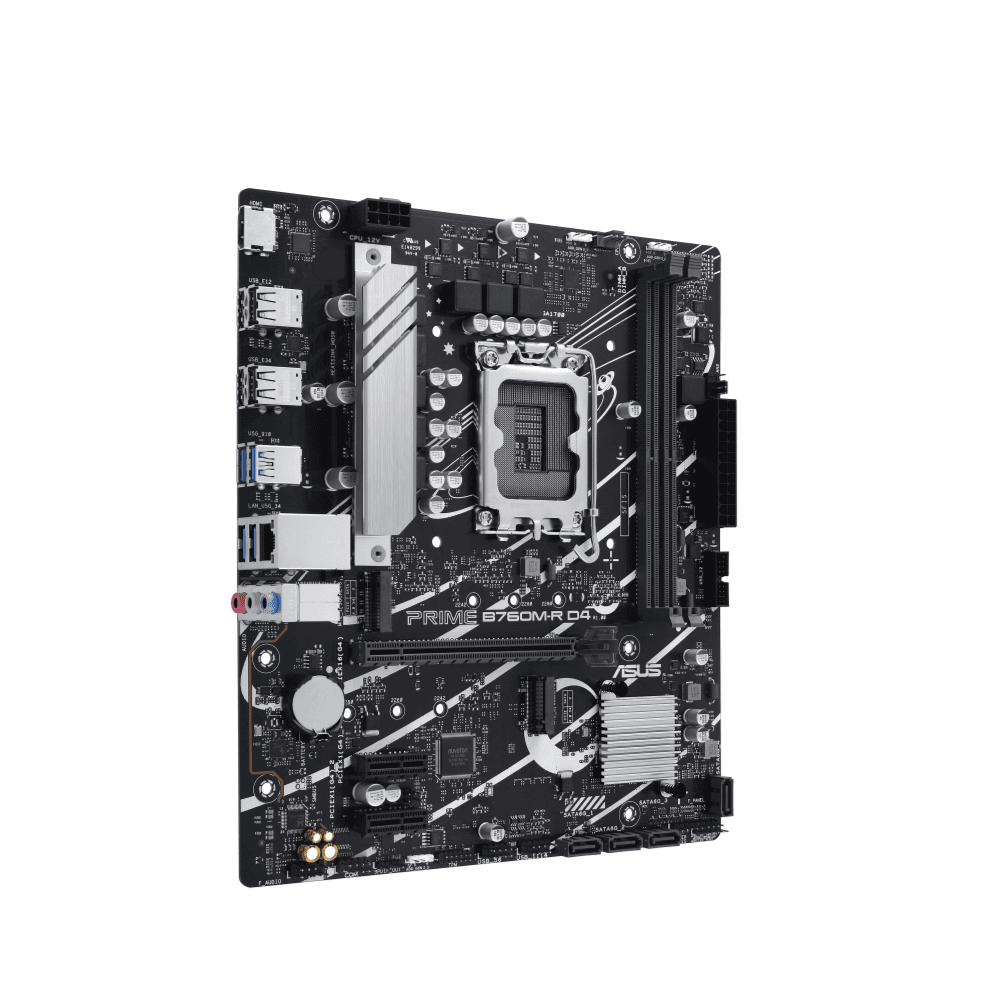 1700 ASUS PRIME B760M-R D4 LGA — thumbnail 2 of 4