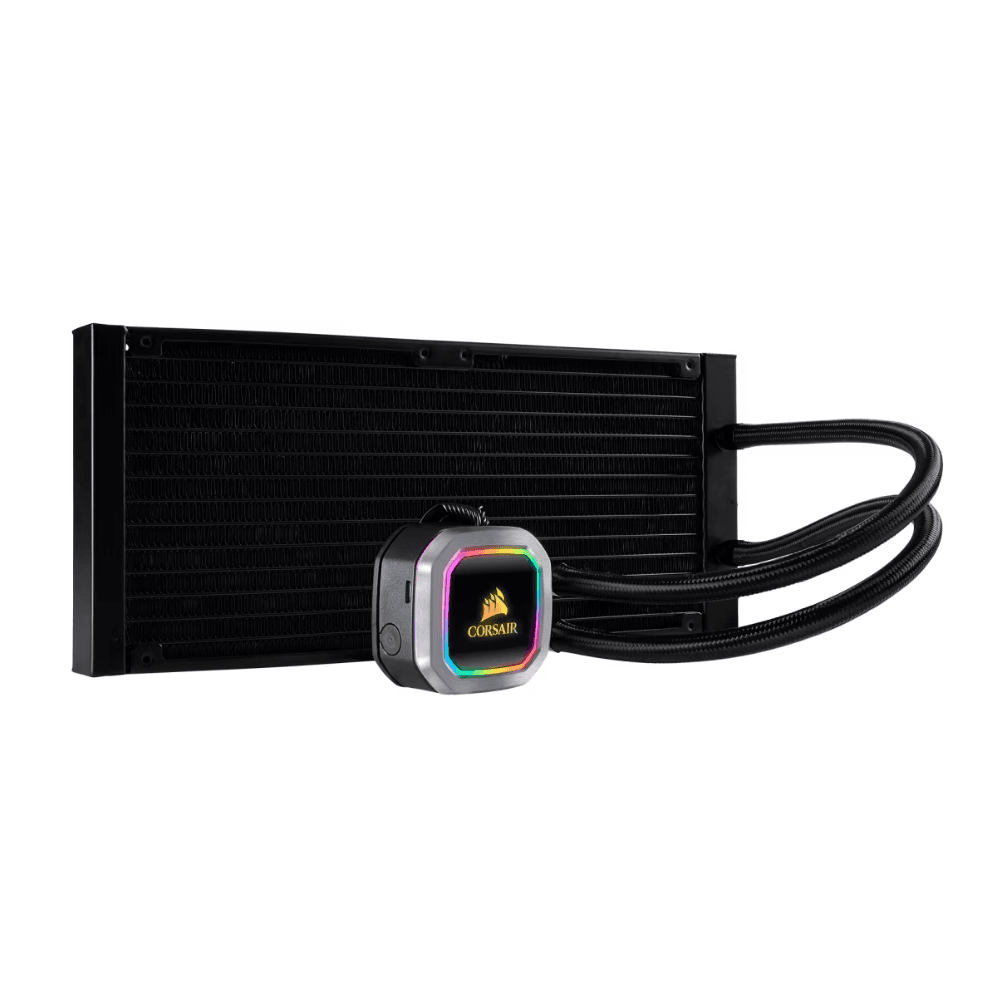 CORSAIR H115i RGB PLATINUM 280mm – Black — thumbnail 4 of 5