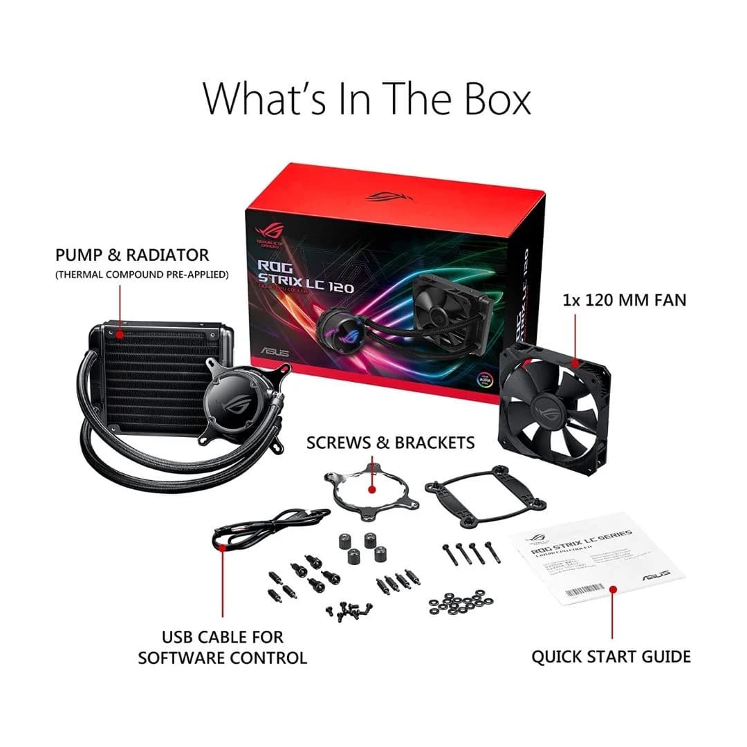 ASUS ROG Strix LC120 Liquid Cooler — thumbnail 3 of 3