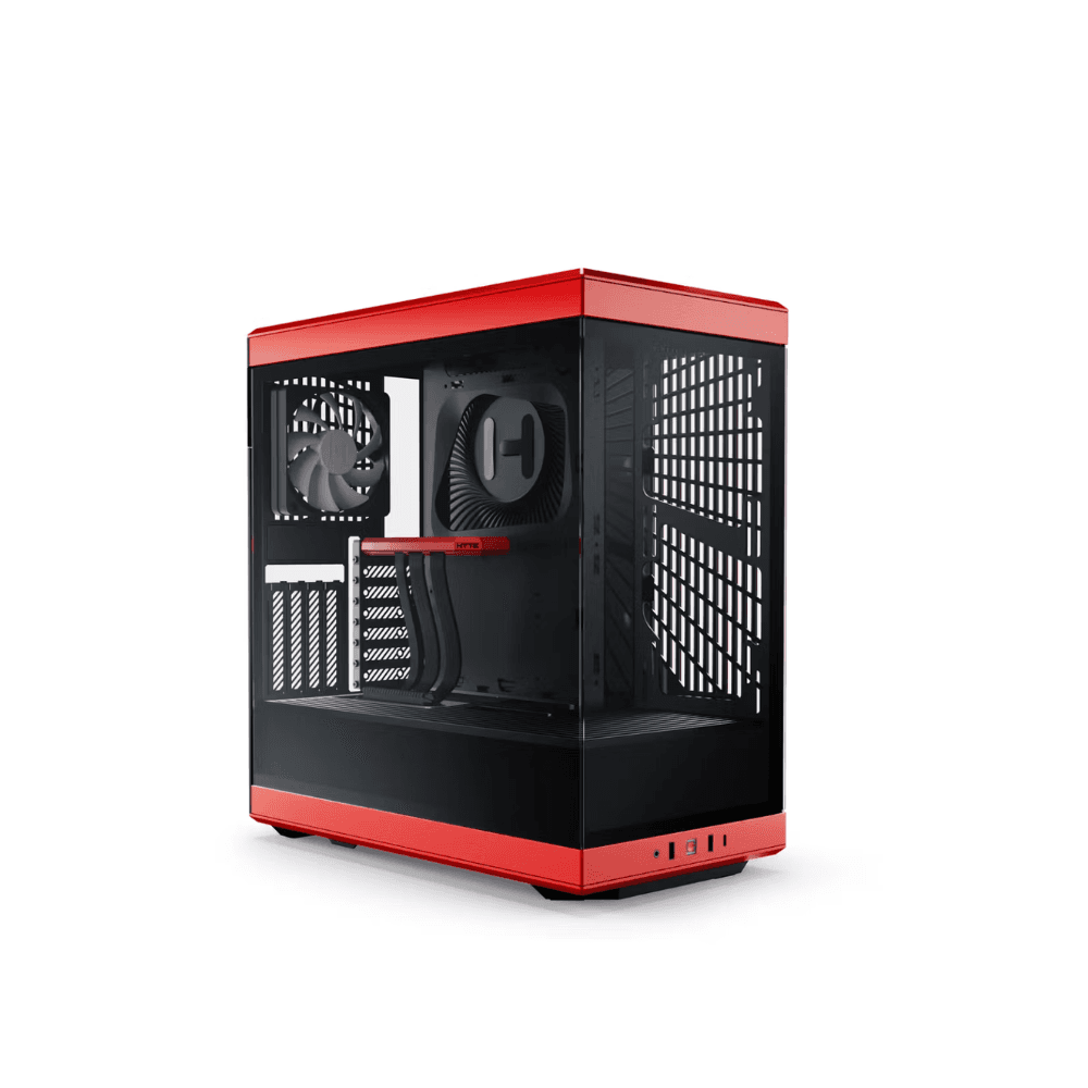 HYTE Y40 ATX MID TOWER CASE – RED