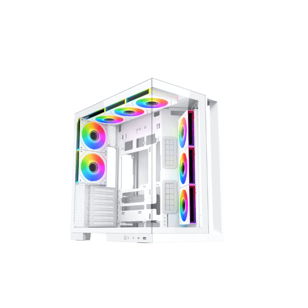 XIGMATEK AQUA 7 ARCTIC – E-ATX Mid-Tower PC Case